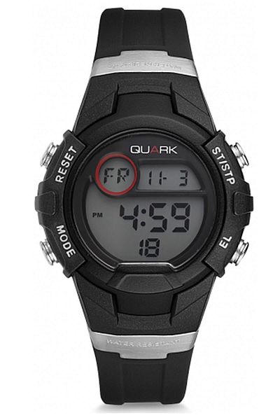 Quark Qu-06293-01 Digital Children's Wristwatch with Cord Gift