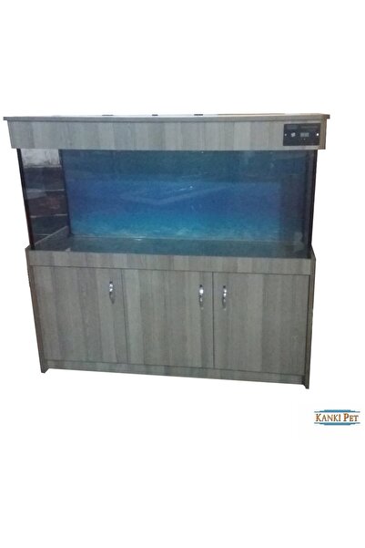 Kanki Pet Mobilyalı lüks led Aydınlatmalı 150 x 50 x 60 cm (430 Litre)