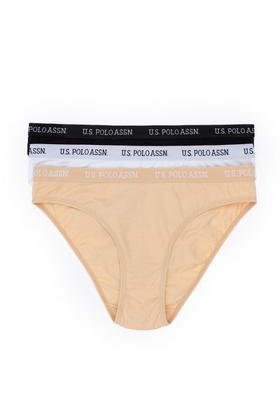 U.S. Polo Assn. Μπεζ Γυναικεία Εσώρουχα Six - 50301850-VR131
