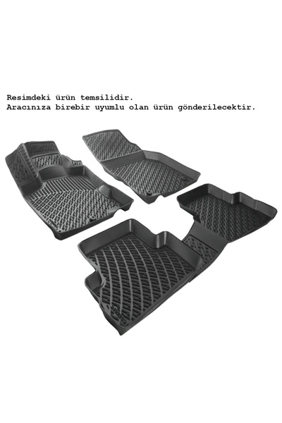 Rizline Opel Astra F 1991-1998 Paspas Siyah 3d Havuzlu Tam Uyumlu