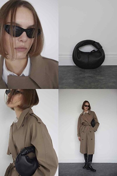 Suud Collection Siyah Mini Bowl Bag