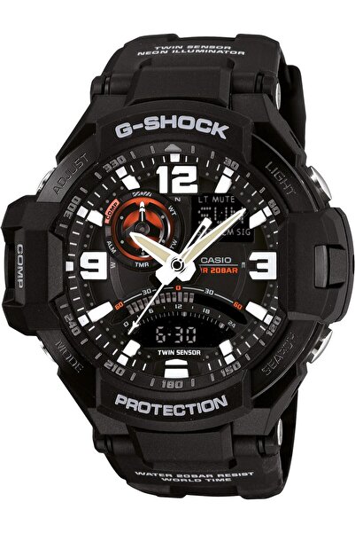 Casio G-Shock GA-1000 GA-1100 Siyah Orijinal Saat Kordonu