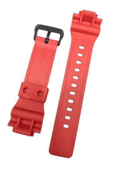 Casio Aq-S810Wc Red Silicone Original Watch Band