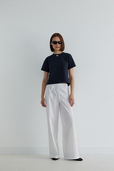 Suud Collection Smoked Cotton Basic T-Shirt