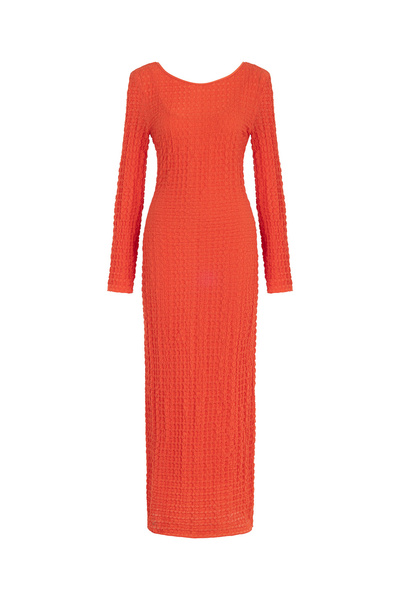 Nocturne Dokulu Uzun Elbise