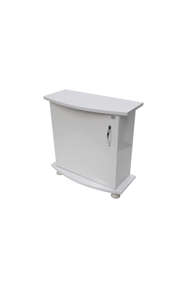 Kanki Pet Akvaryum Sehpası 50 CM Bombeli Beyaz