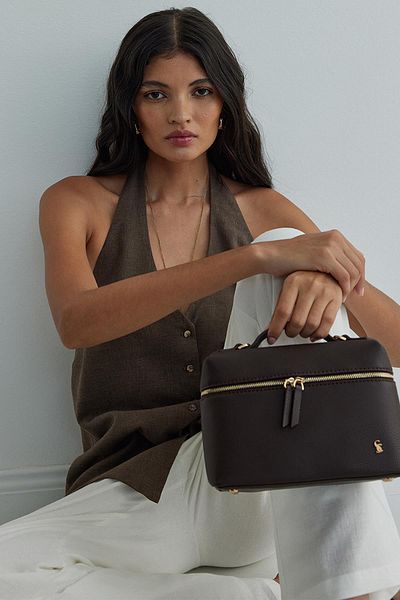 Suud Collection Καφέ τσάντα Sallie