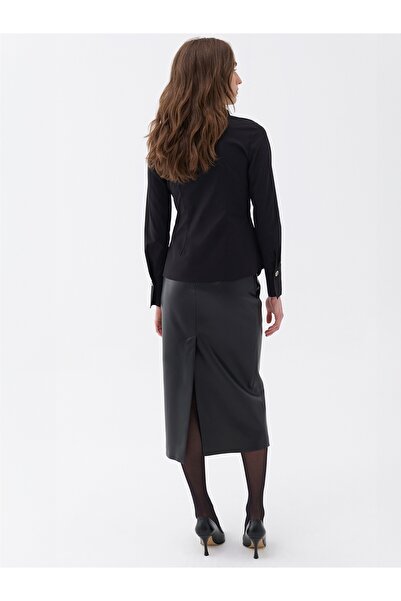 Nocturne Stone Buttoned Designed Shirt