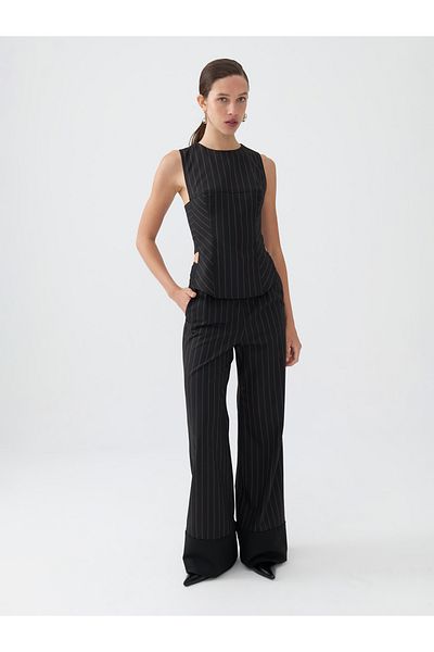 Nocturne Striped Blouse