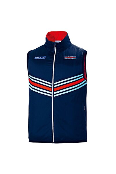 Sparco Martini Racing Gilet Navy Blue Vest Size S