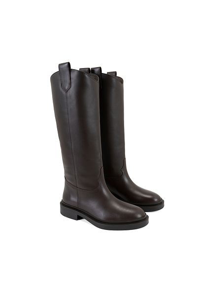 Desa Loar Brown Women's Leather Boots