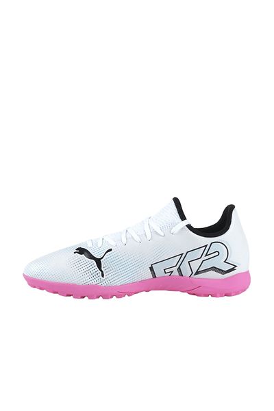 Puma Future 7 Play ανδρικά λευκά παπούτσια Astroturf Field ( 107726 -01)