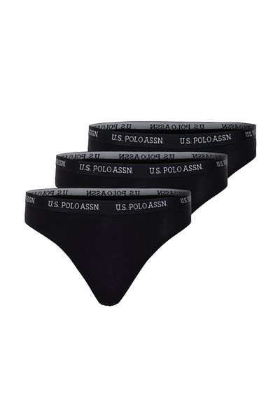 U.S. Polo Assn. ملابس داخلية نسائية سوداء - 50301850 -VR046