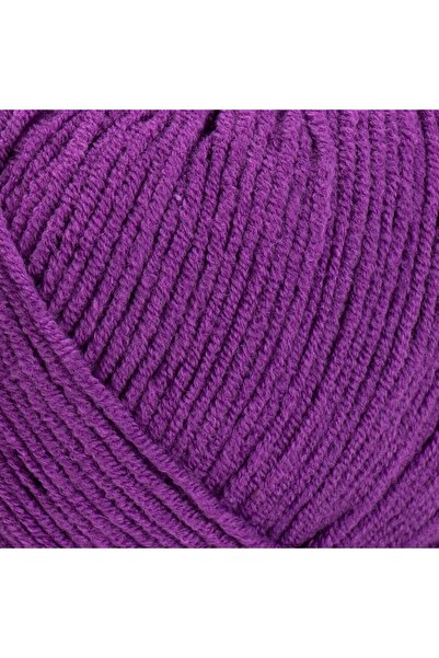 Yarnart Yarn Art Jeans 50 Mor Amigurumi Örgü İpi Hırka Örgü İpi Bebek İpi Punch İpi 3'lü Paket