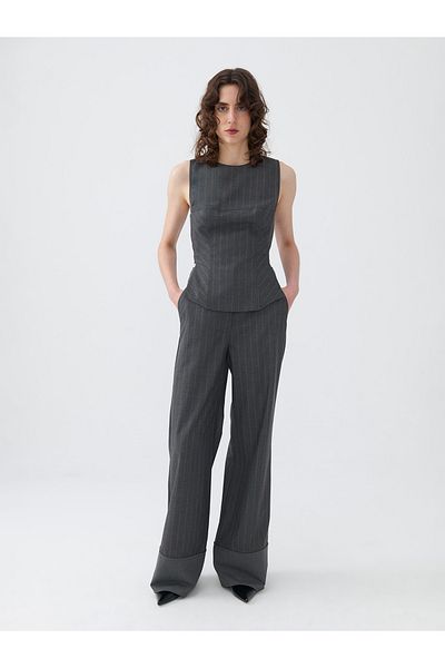 Nocturne Striped Blouse