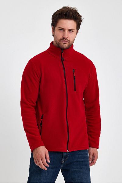 monox Men's Outdoor Fleece Jacket - Zippered