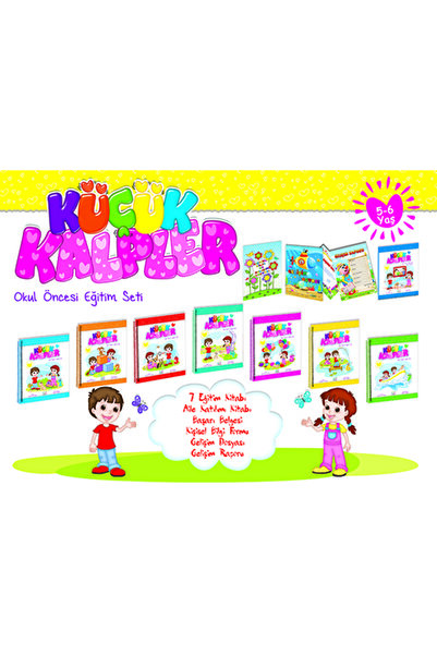 Ata Yayıncılık Küçük Kalpler Eğitim Seti (5 - 6 Yaş)