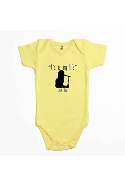 CrowsGate بدلة أطفال باللون الأصفر من Bon Jovi It's My Life