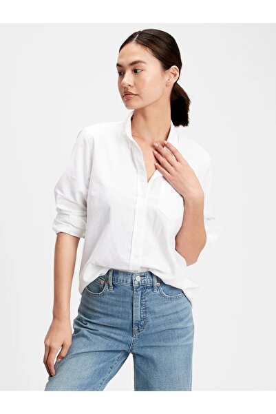GAP KadınOxford Boyfriend Gömlek