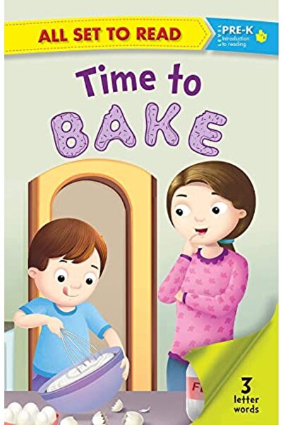 Om Books International All Set To Read Pre K Time To Bake