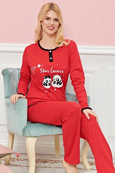 Rasanet Long Sleeve Pajama Set Model no 7576