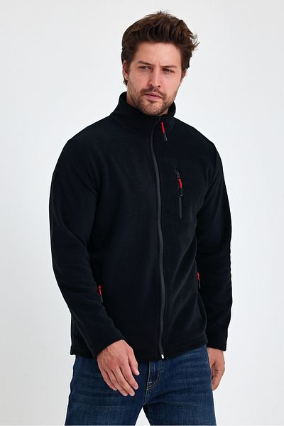 monox Men's Outdoor Fleece Jacket - Zippered