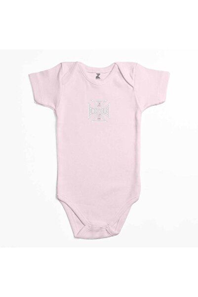 CrowsGate بدلة أطفال باللون الوردي بشعار West Coast Choppers