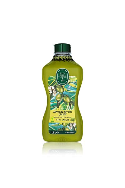 Eyüp Sabri Tuncer Ayvalık Zeytin Çiçeği Doğal Zeytinyağlı Sıvı Sabun 1.5 lt