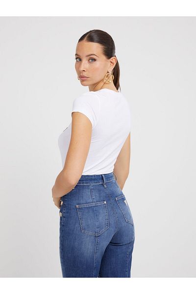 Guess Tricou Slim Fit pentru femei Script