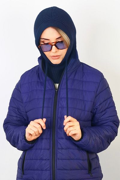 Ritnice Balaclava de damă, cu șinuri, tricotaje, beretă / șapcă