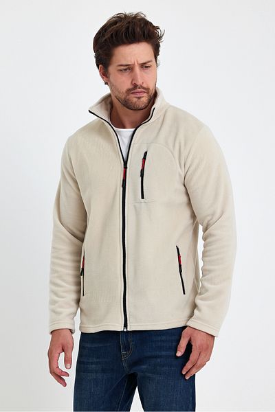 monox Men's Outdoor Fleece Jacket - Zippered
