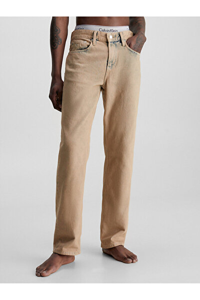 Calvin Klein Erkek 90S Straight Jean Pantolon