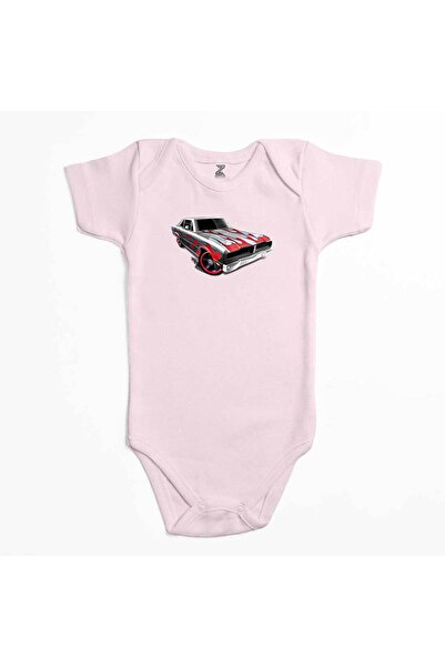 CrowsGate بدلة أطفال باللون الوردي من Dodge Charger