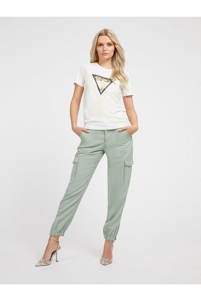 Guess Tricou Animal pentru femei, cu croiala normală