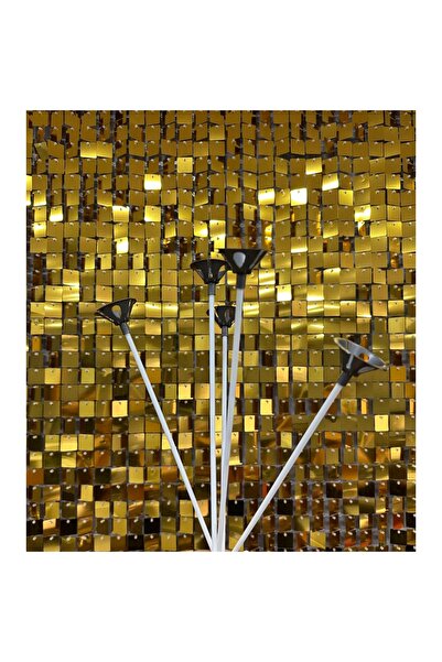 YCK BALON Balon Çubuk Set ( gri ) 100 Adet