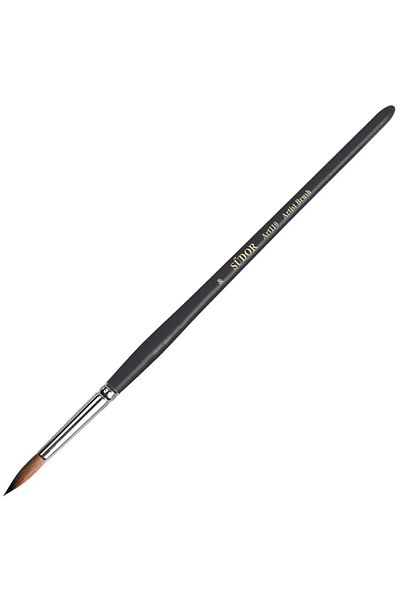 Südor Sf110 Sable Watercolor Brush Round Tip No: 2/0
