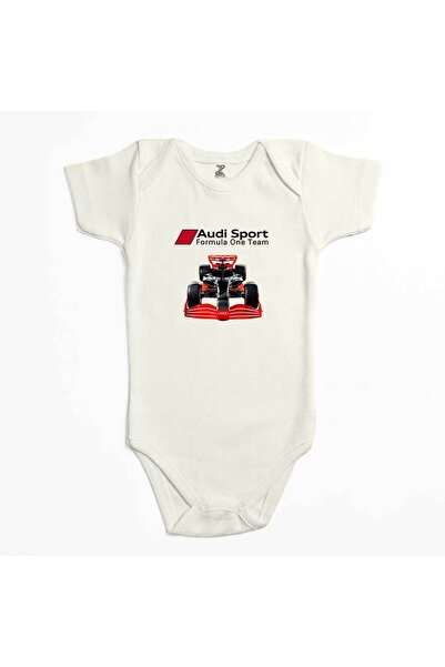 CrowsGate بدلة أطفال F1 Audi Sport Formula Ecru Color