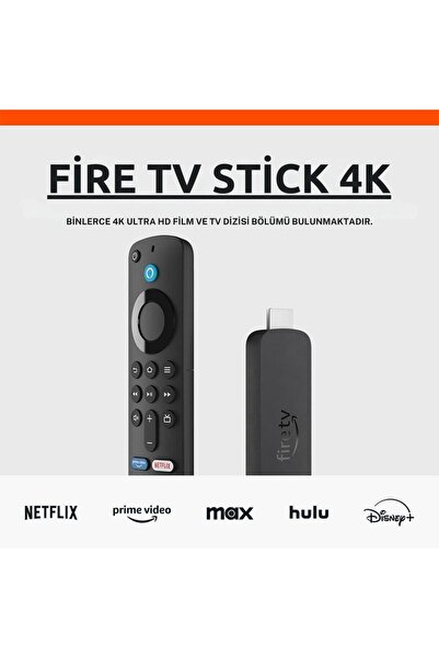 Amazon Fire Tv Stick 4k Wi-fi 6 Medya Oynatıcı