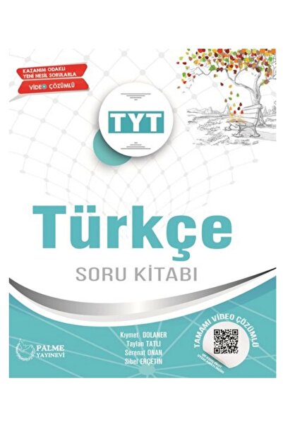 Palme Yayınevi Palme Yayıncılık TYT Türkçe Soru Kitabı Yeni