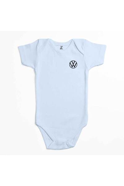 CrowsGate بدلة أطفال من فولكس فاجن بشعار أسود جديد باللون الأزرق