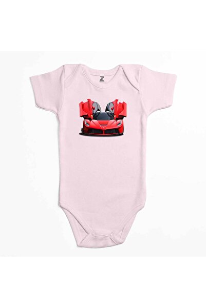 CrowsGate بدلة أطفال من فيراري 458 باللون الوردي