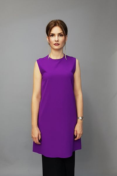 ÖNDER ÖZSOY Zero Sleeve Underwear - Purple