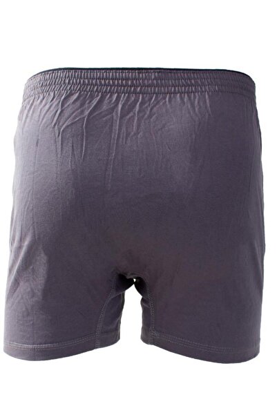 ÖREN STİL Ören Style 44-7000 Anthracite 4 Pack Ανδρική πετσέτα μέσης βαμβακερή μπόξερ