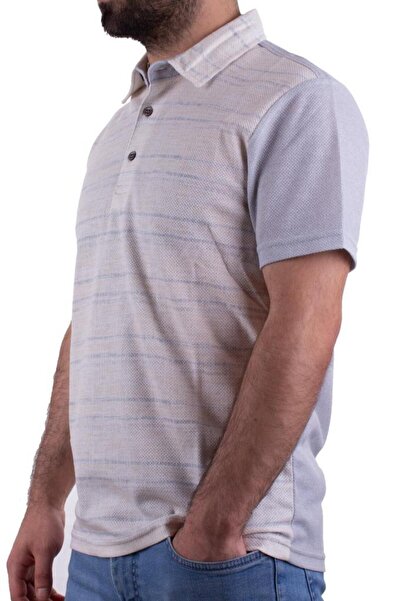 Twister Jeans 2281 Γκρι ανδρικό μπλουζάκι με γιακά Polo