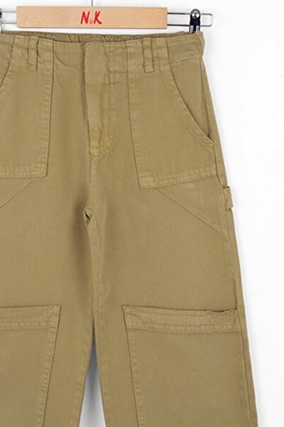 nk kids 56706-Bol Pocket Trousers Khaki 8/14