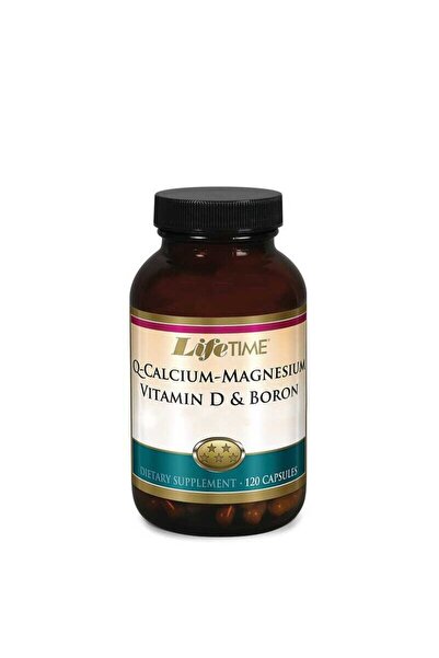 LifeTime Life Time Q-Calcium Magnesium Vitamin D Boron 120 Kapsül