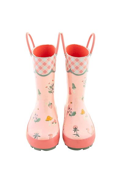 Stephen Joseph Rain Boots Strawberry Field