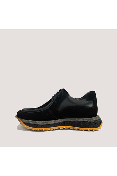 LUCIANO BELLINI 8005 Premium Ανδρικά παπούτσια casual - Μαύρα - 42
