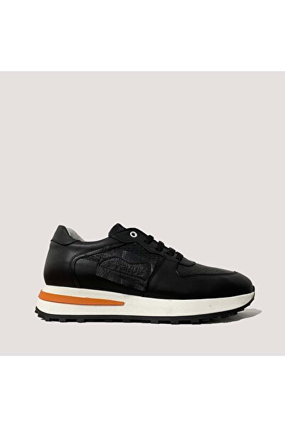 Venüs 2338101Y Unisex Leather Casual Shoes - Black - 37
