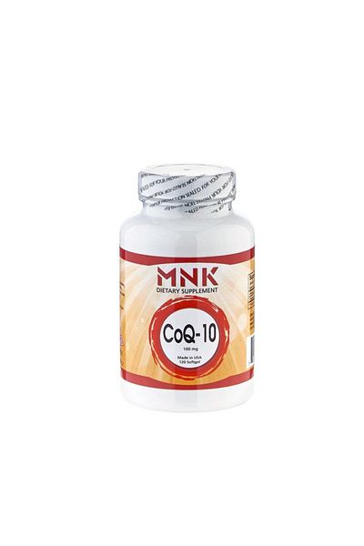 Mnk الإنزيم المساعد Q10 - 100 ملجم 120 كبسولة